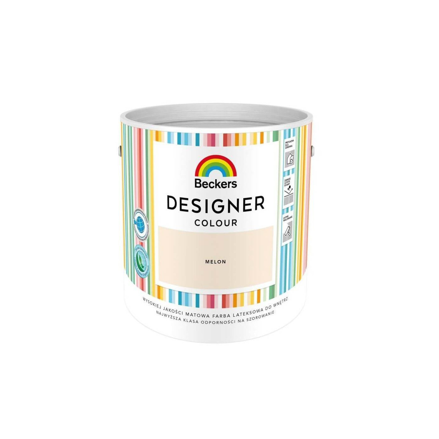 Farba Lateksowa Designer Colour Melon 5L Beckers Farba Lateksowa Designer Colour Melon 5L Beckers