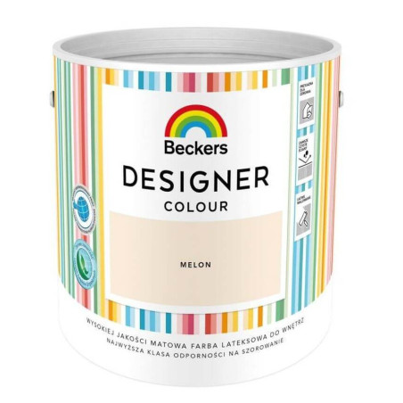 Farba Lateksowa Designer Colour Melon 5L Beckers