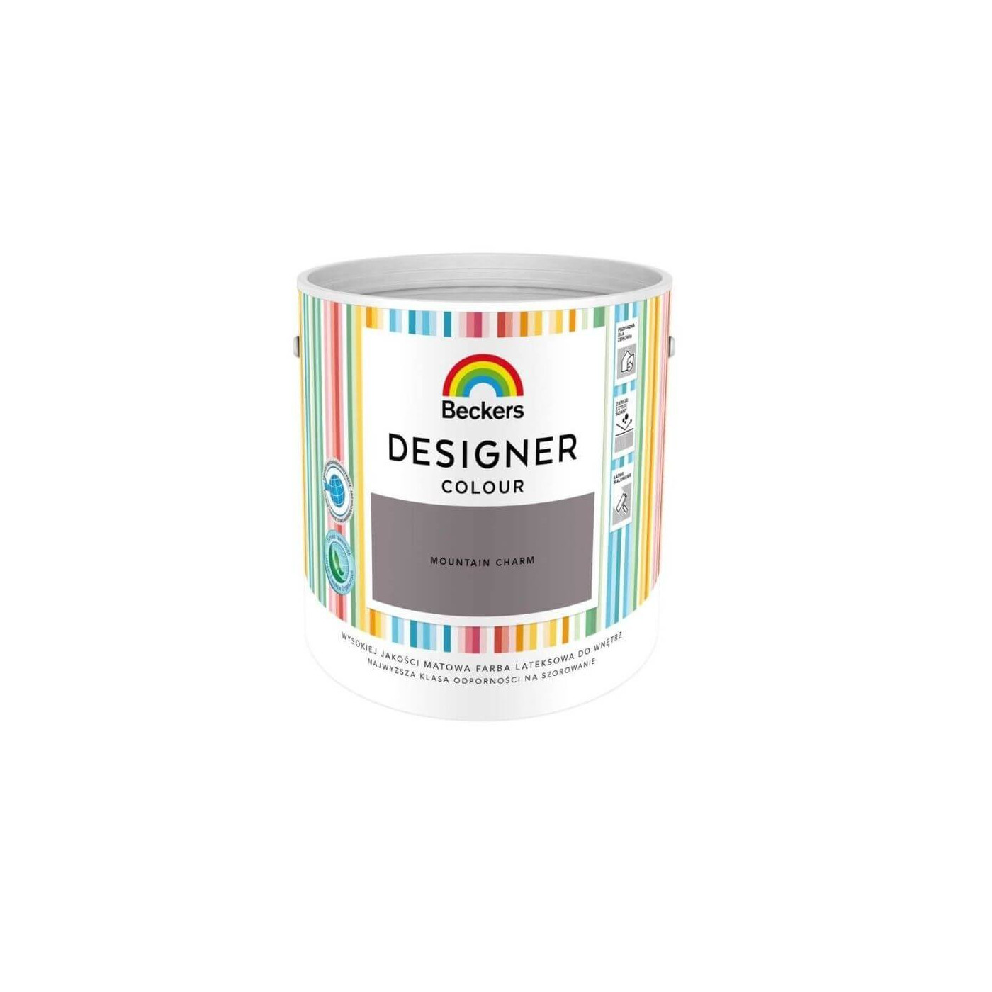 Farba Lateksowa Designer Colour Mountain Charm 2,5L Beckers Farba Lateksowa Designer Colour Mountain Charm 2,5L Beckers
