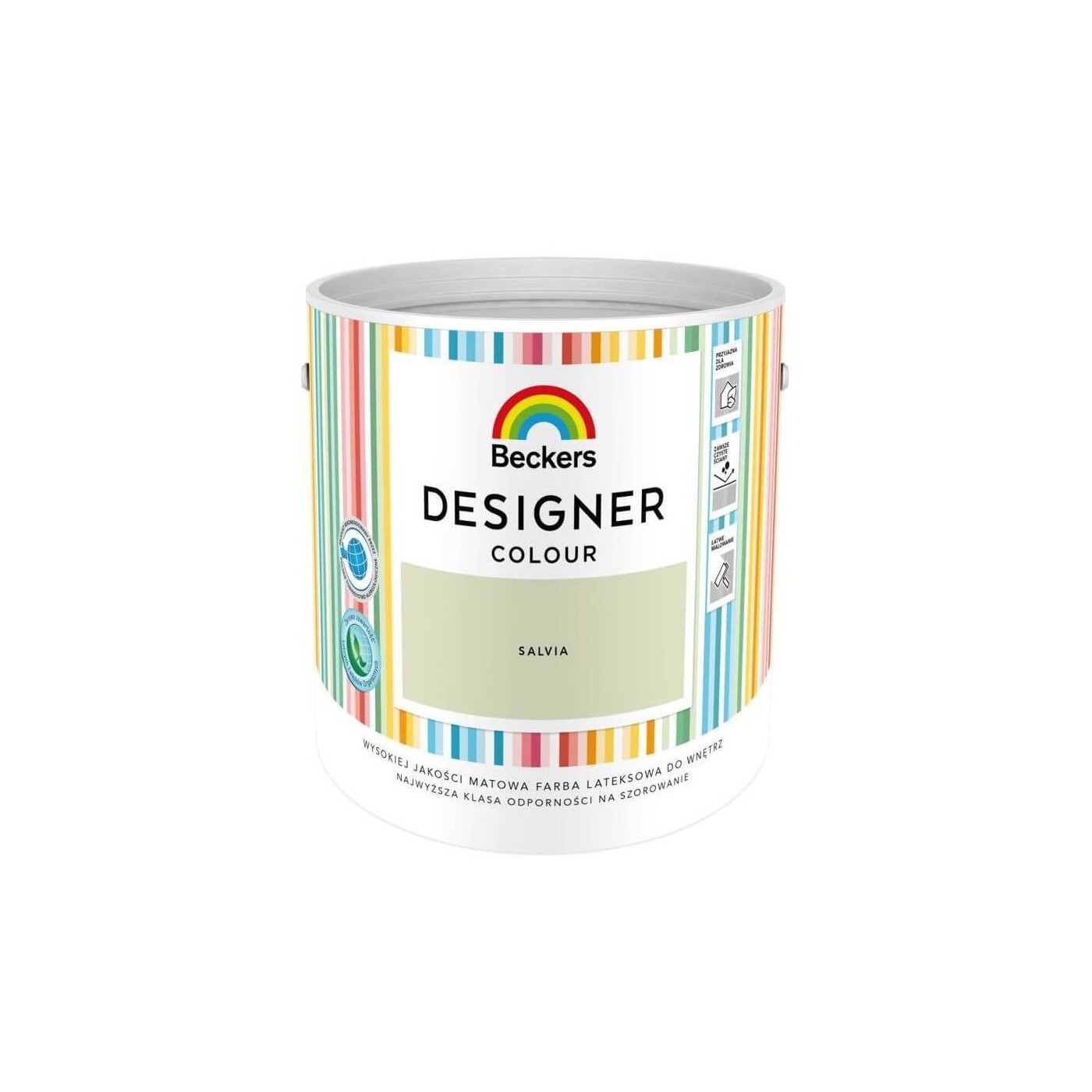 Farba Lateksowa Designer Colour Salvia 2,5L Beckers Farba Lateksowa Designer Colour Salvia 2,5L Beckers
