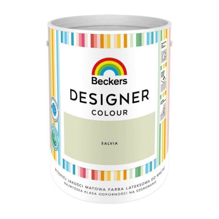 Farba Lateksowa Designer Colour Salvia 5L Beckers