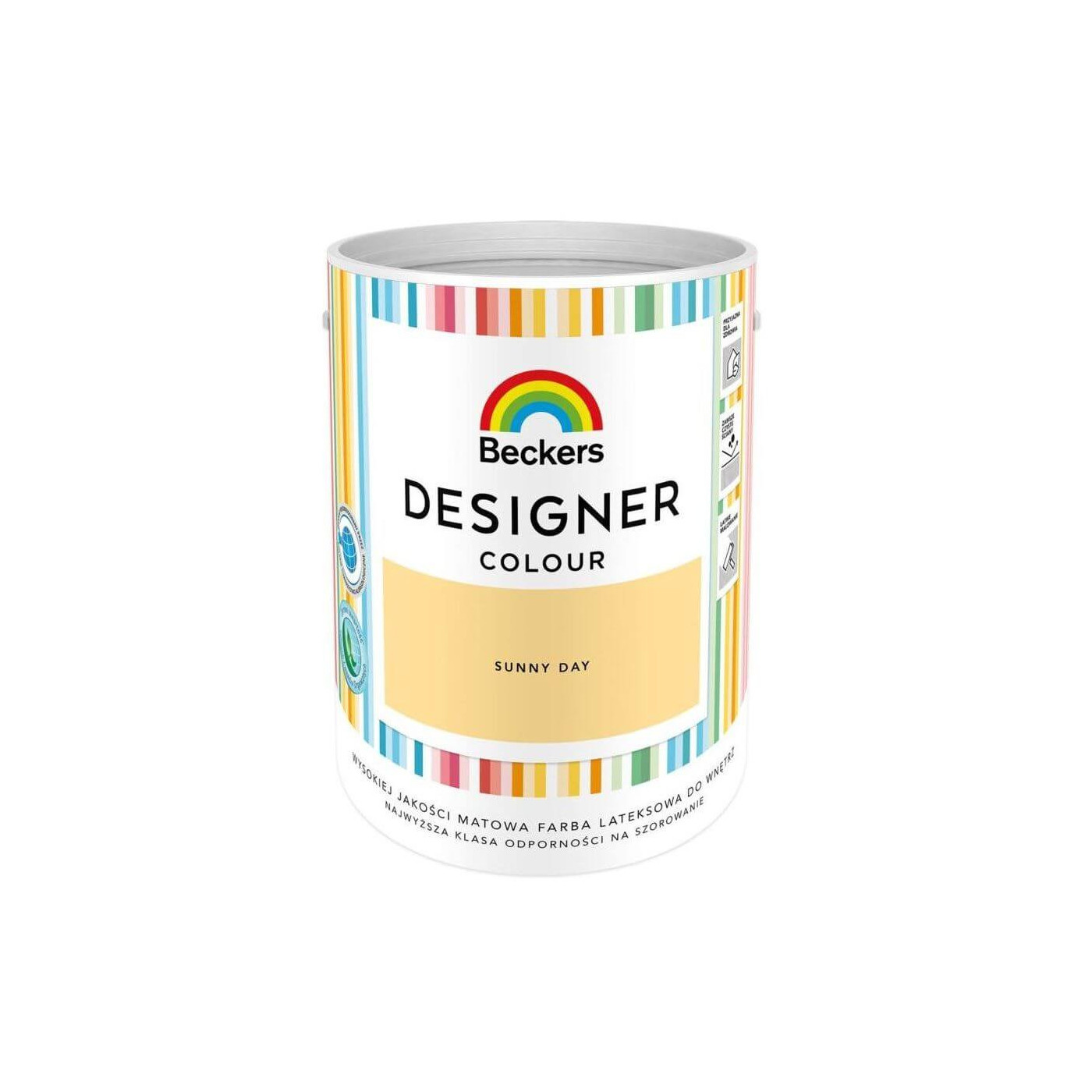 Farba Lateksowa Designer Colour Sunny Day 5L Beckers Farba Lateksowa Designer Colour Sunny Day 5L Beckers