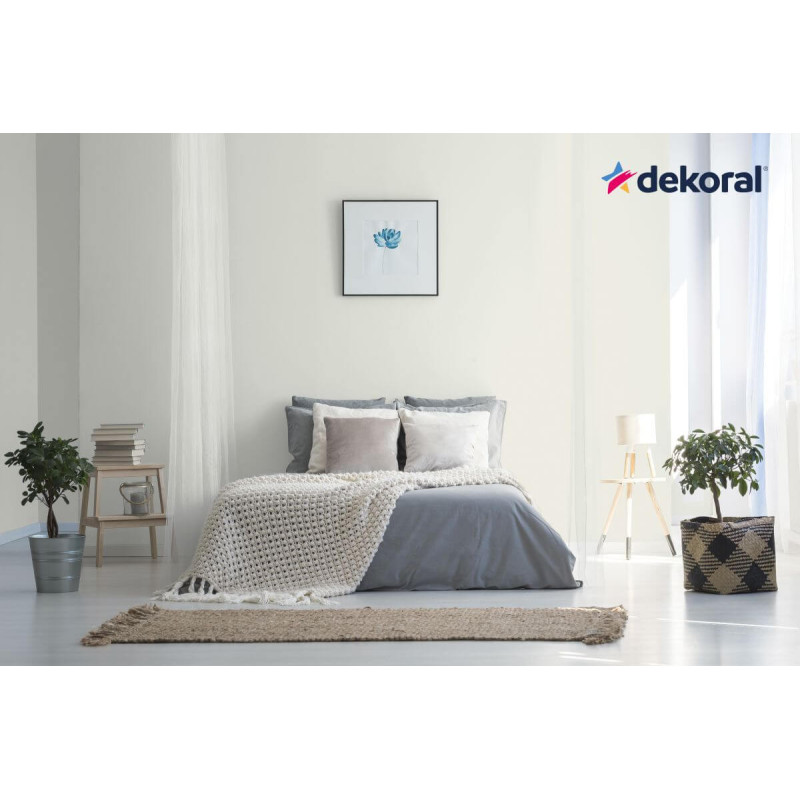Farba Lateksowa Moc Koloru Delikatny Pergamin 5l Dekoral Farba Lateksowa Moc Koloru Delikatny Pergamin 5l Dekoral