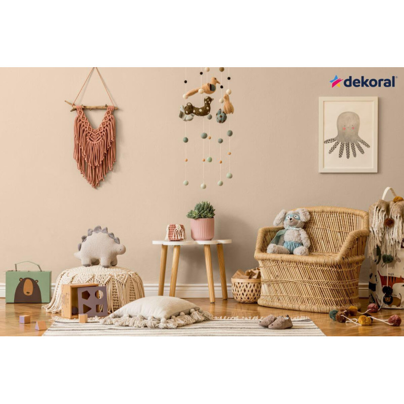Farba Lateksowa Moc Koloru Latte Macchiato 2,5l Dekoral Farba Lateksowa Moc Koloru Latte Macchiato 2,5l Dekoral