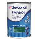 Emalia Olejno-Alkidowa Emakol Strong Zielony Soczysty Mat 0,9L Dekoral Emalia Olejno-Alkidowa Emakol Strong Zielony Soczysty Mat 0,9L Dekoral
