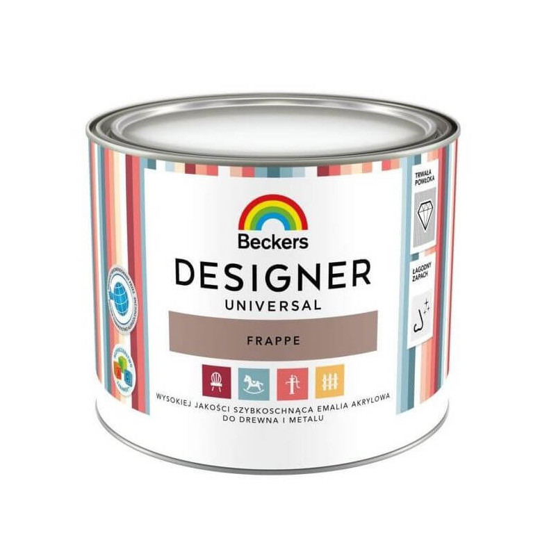 Emalia Akrylowa Designer Universal Frappe 0,5L Beckers Emalia Akrylowa Designer Universal Frappe 0,5L Beckers