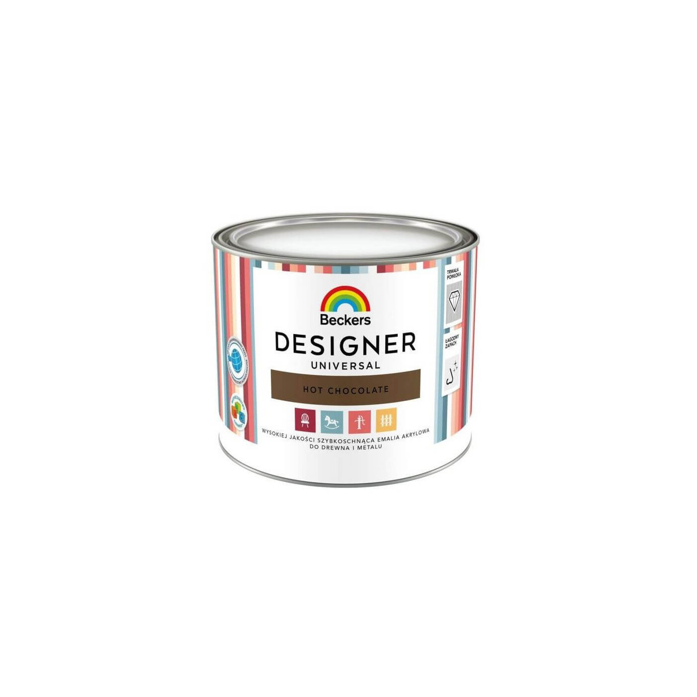 Emalia Akrylowa Designer Universal Hot Chocolate 0,5L Beckers Emalia Akrylowa Designer Universal Hot Chocolate 0,5L Beckers