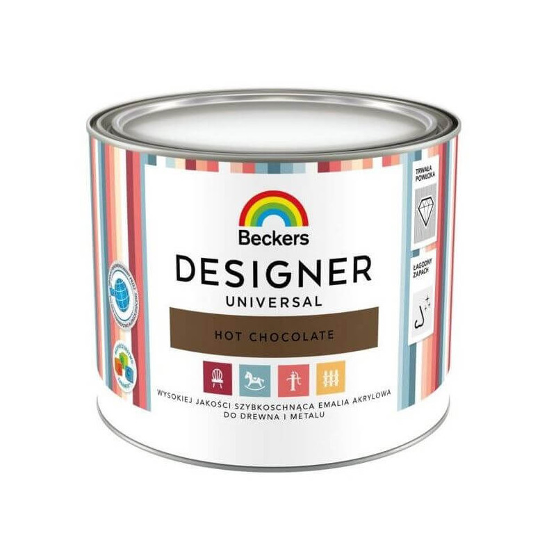 Emalia Akrylowa Designer Universal Hot Chocolate 0,5L Beckers Emalia Akrylowa Designer Universal Hot Chocolate 0,5L Beckers