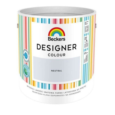 Farba Lateksowa Designer Colour Neutral 2,5L Beckers