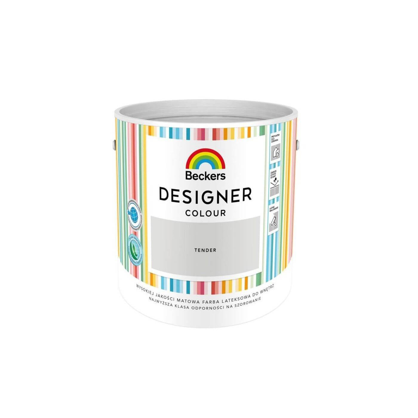Farba Lateksowa Designer Colour Tender 2,5L Beckers Farba Lateksowa Designer Colour Tender 2,5L Beckers
