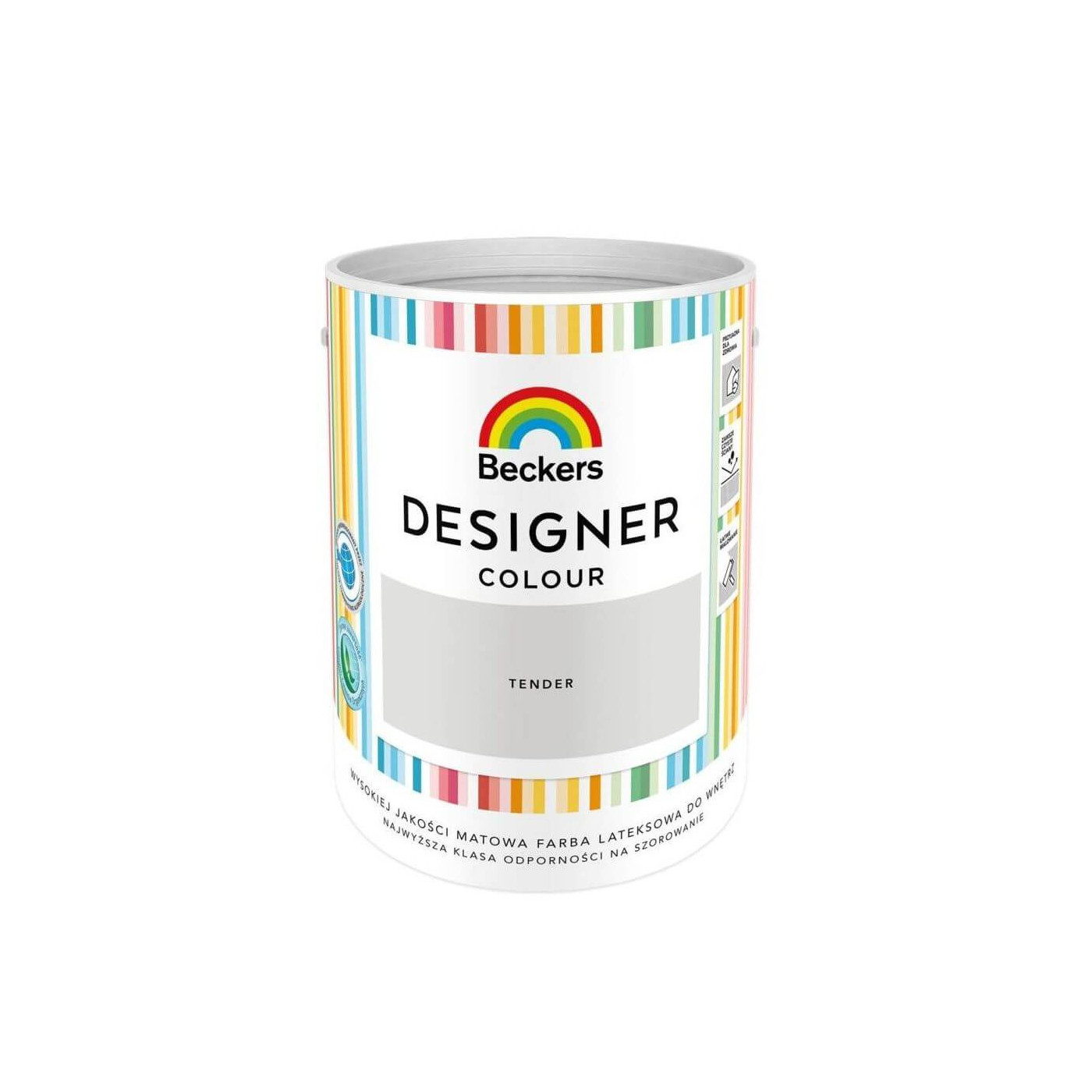 Farba Lateksowa Designer Colour Tender 5L Beckers Farba Lateksowa Designer Colour Tender 5L Beckers