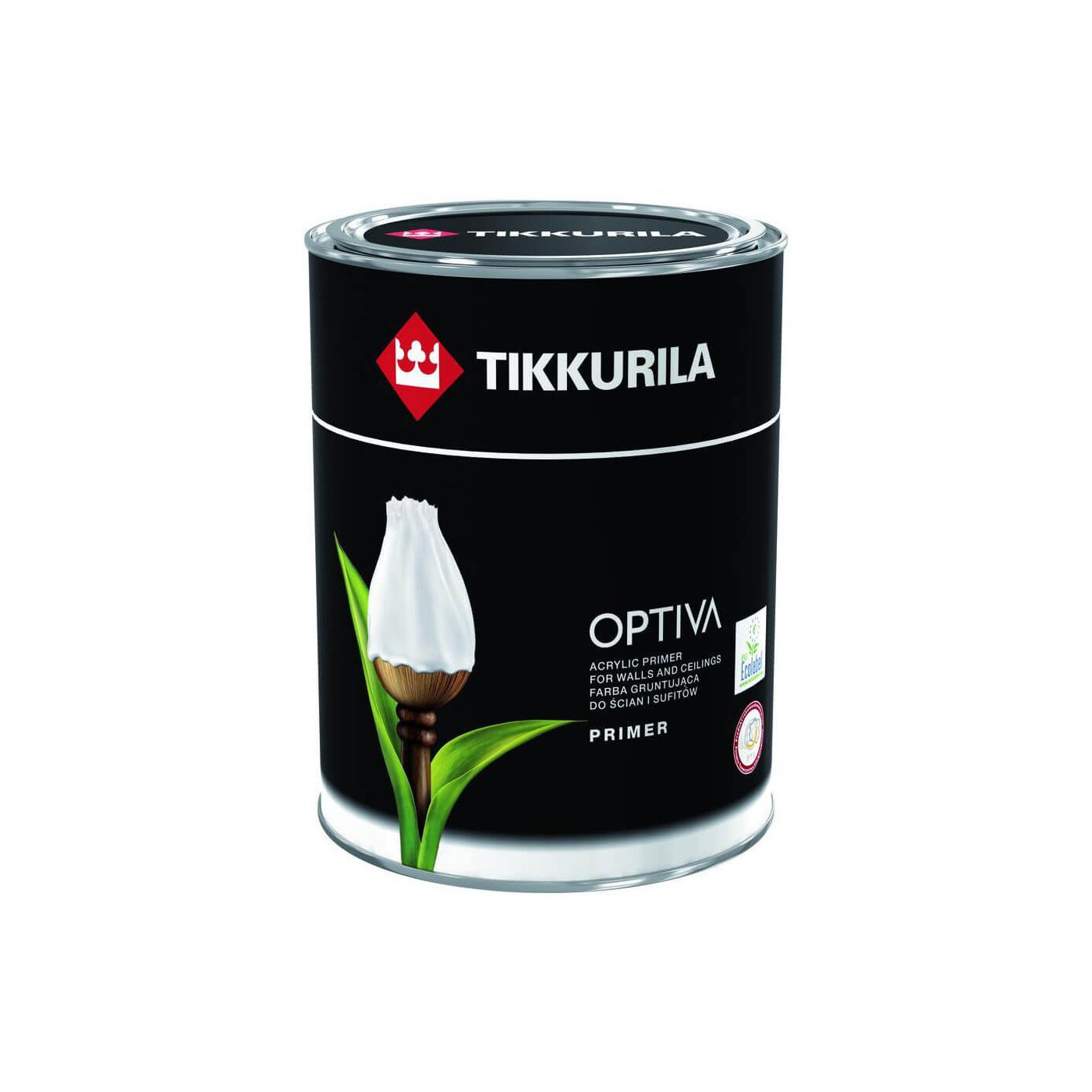 Tikkurila Optiva Primer do gruntowania 0,9l Tikkurila Optiva Primer do gruntowania 0,9l