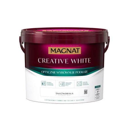 Farba Lateksowa Magnat Creative White 2,5L