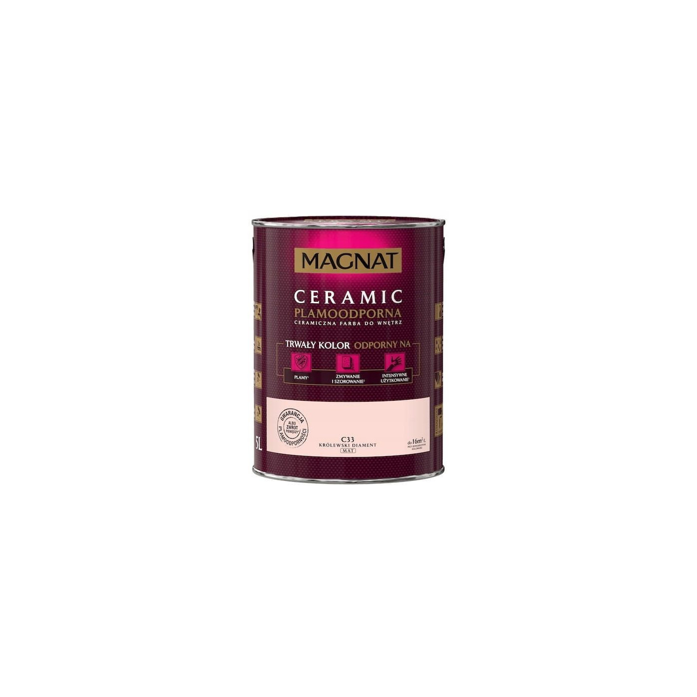 Farby Ceramiczna Magnat C33 Królewski Diament 5L Farby Ceramiczna Magnat C33 Królewski Diament 5L