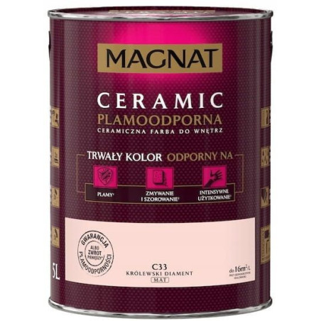 Farby Ceramiczna Magnat C33 Królewski Diament 5L