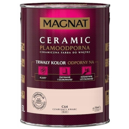 Farba Ceramiczna Magnat C64 Czarujący Kwarc 5L