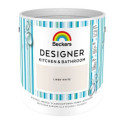 Farba Lateksowa Designer Kitchen & Bathroom Linen White Mat 2,5 L Beckers Farba Lateksowa Designer Kitchen & Bathroom Linen White Mat 2,5 L Beckers