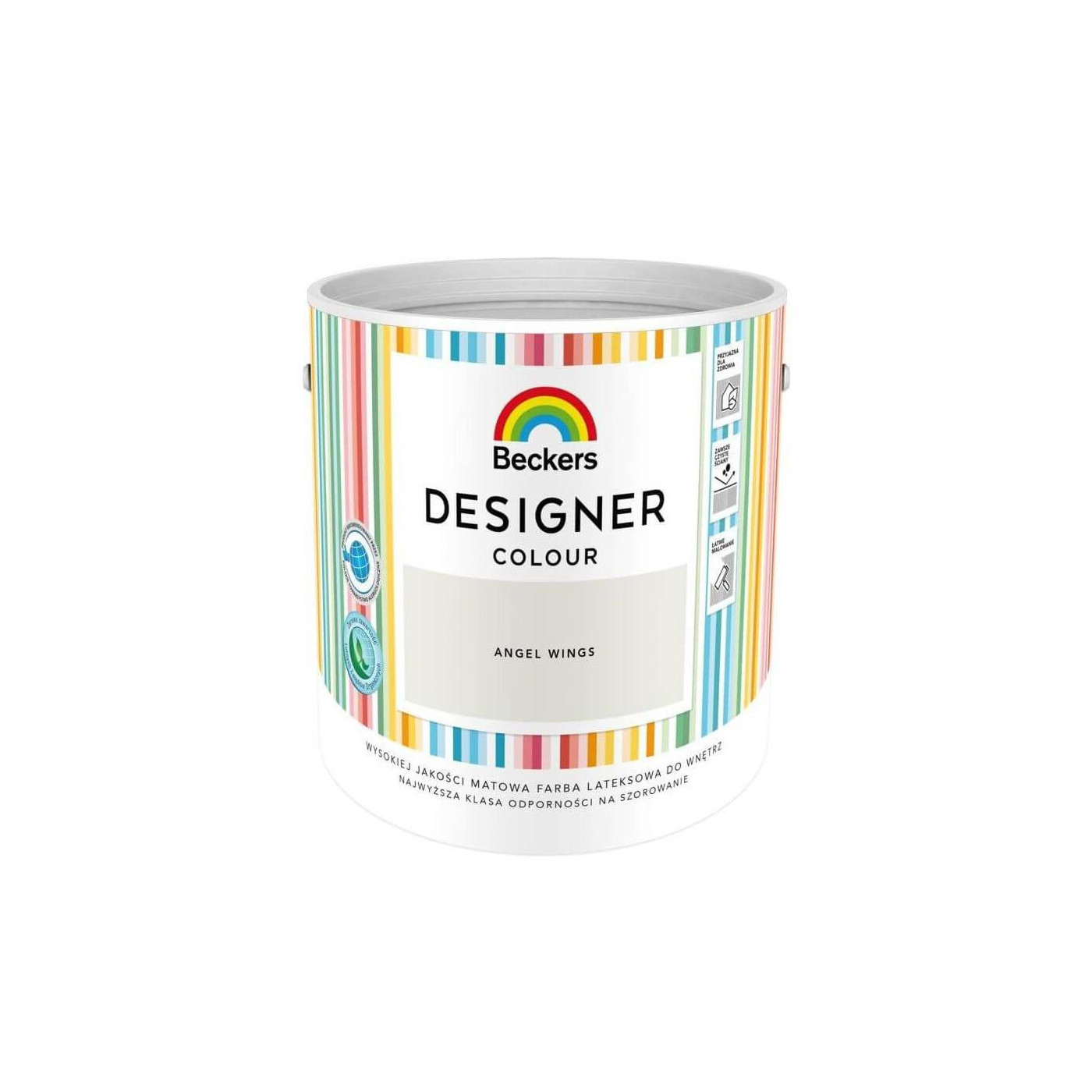 Farba Lateksowa Designer Colour Mat Angel Wings 2,5L Beckers Farba Lateksowa Designer Colour Mat Angel Wings 2,5L Beckers