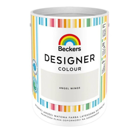 Farba Lateksowa Designer Colour Angel Wings Mat 5L Beckers