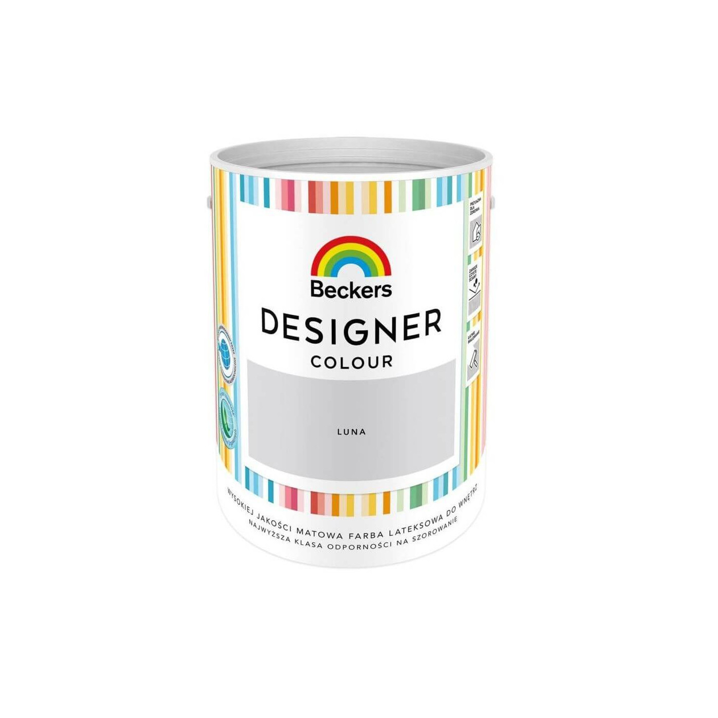 Farba Lateksowa Designer Colour Luna Mat 5L Beckers Farba Lateksowa Designer Colour Luna Mat 5L Beckers