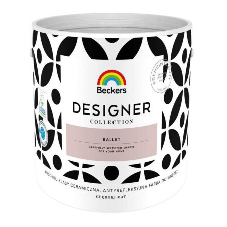 Farba Ceramiczna Designer Collection Ballet Mat 2,5L Beckers