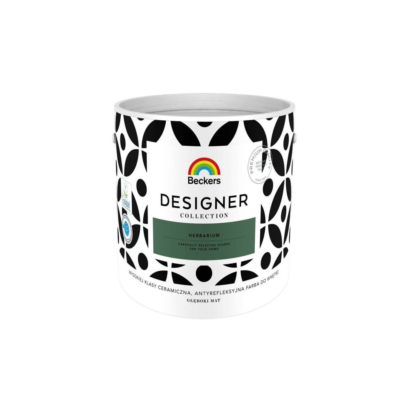 Farba Ceramiczna Designer Collection Herbarium Mat 2,5l Beckers Farba Ceramiczna Designer Collection Herbarium Mat 2,5l Beckers