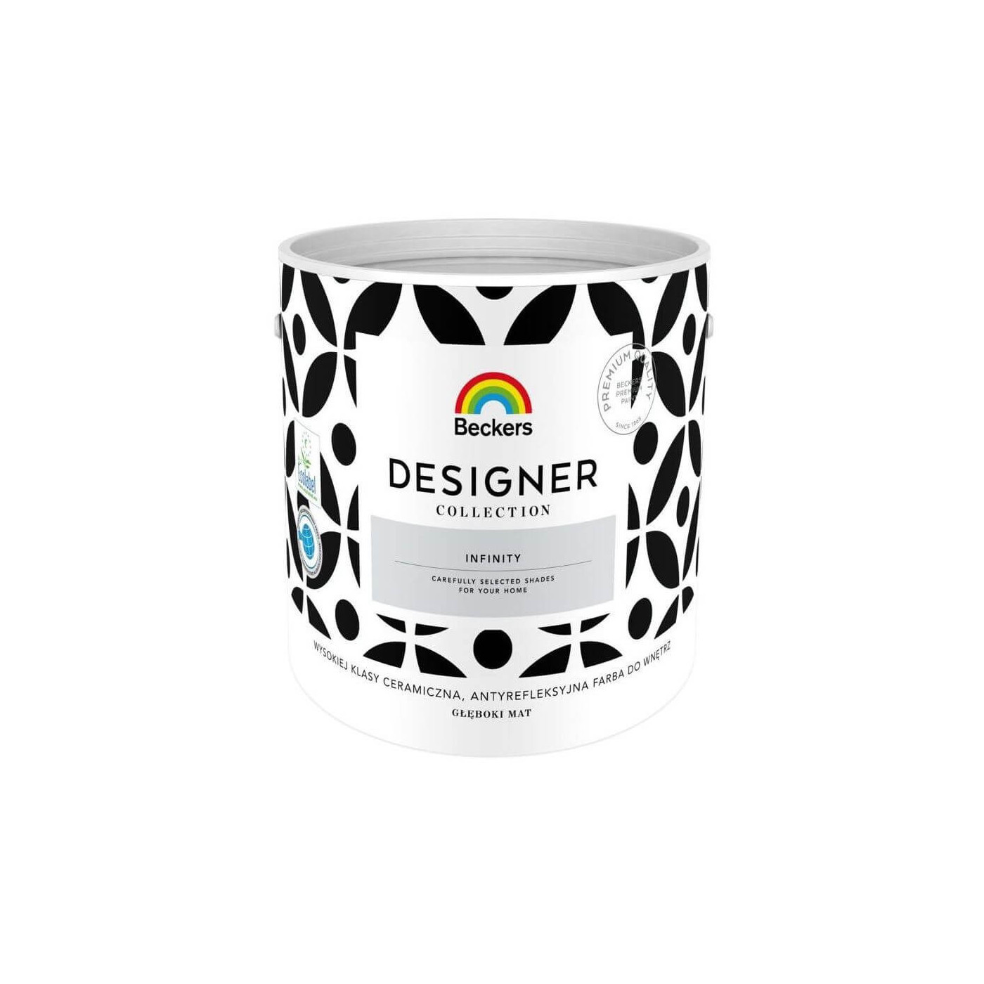 Farba Ceramiczna Designer Collection Infinity Mat 2,5L Beckers Farba Ceramiczna Designer Collection Infinity Mat 2,5L Beckers