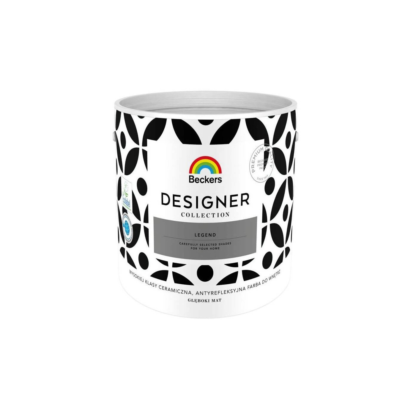 Farba Ceramiczna Designer Collection Legend Mat 2,5L Beckers Farba Ceramiczna Designer Collection Legend Mat 2,5L Beckers
