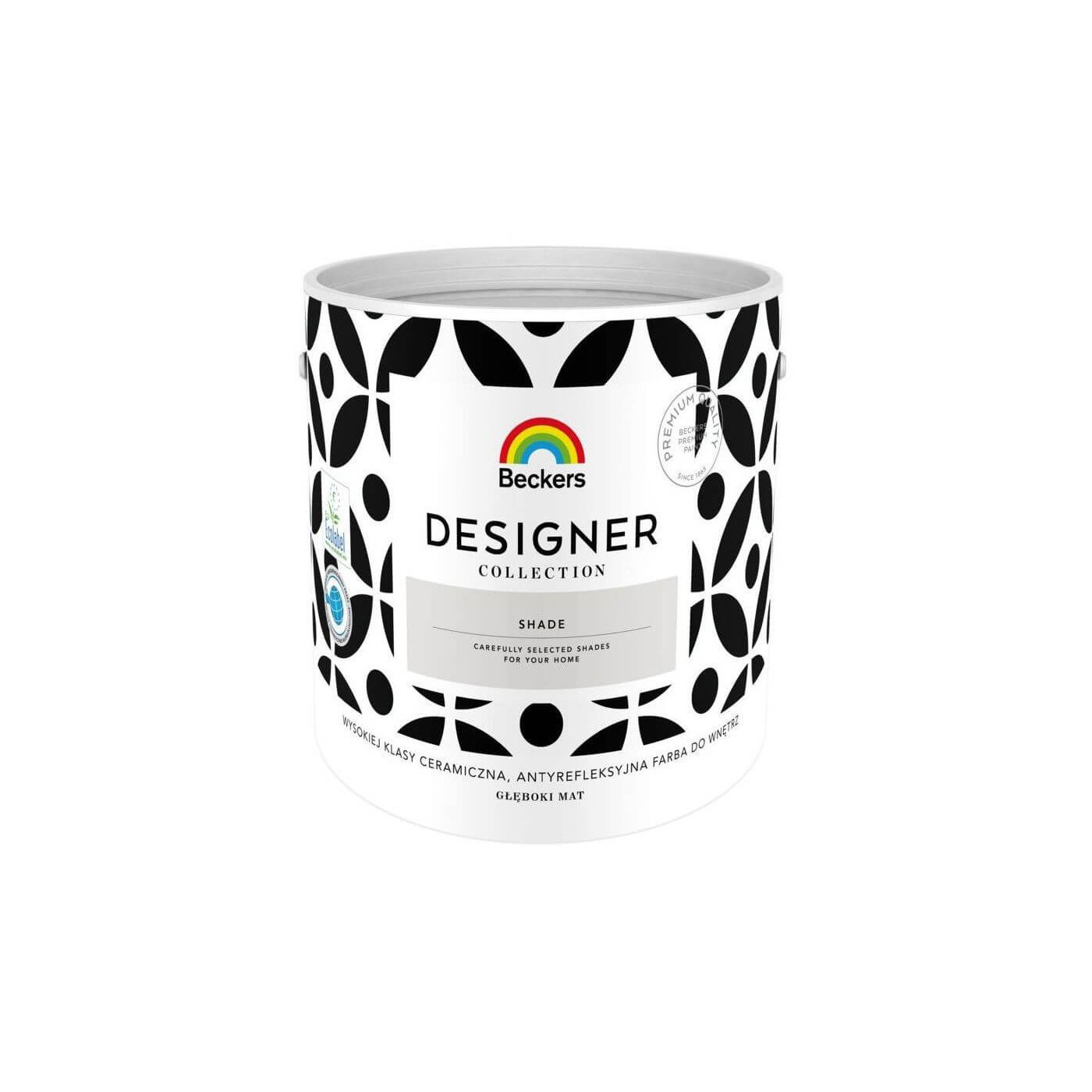 Farba Ceramiczna Designer Collection Shade Mat 2,5L Beckers Farba Ceramiczna Designer Collection Shade Mat 2,5L Beckers
