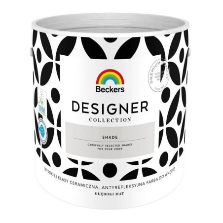 Farba Ceramiczna Designer Collection Shade Mat 2,5L Beckers