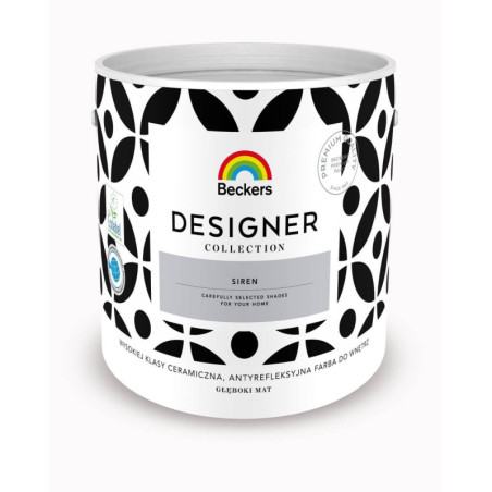 Farba Ceramiczna Designer Collection Siren Mat 2,5L Beckers