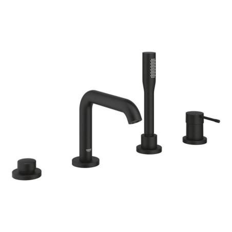 Bateria Wannowa 4-Otworowa Essence Phantom Black 25251KF1 Grohe