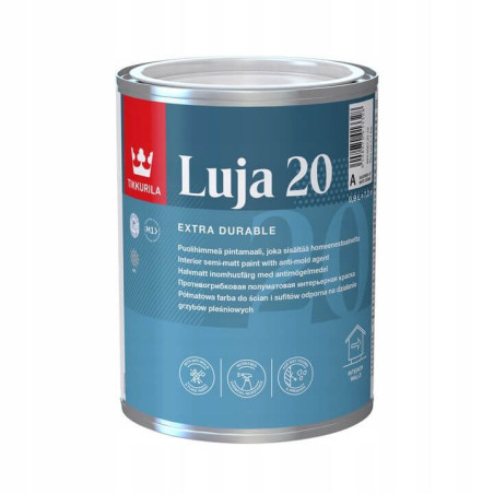 Farba Akrylowa Luja Semi Mat 0,9L Baza -A Tikkurila