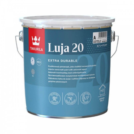 Farba Akrylowa Luja Semi Mat 2,7L Baza -A Tikkurila
