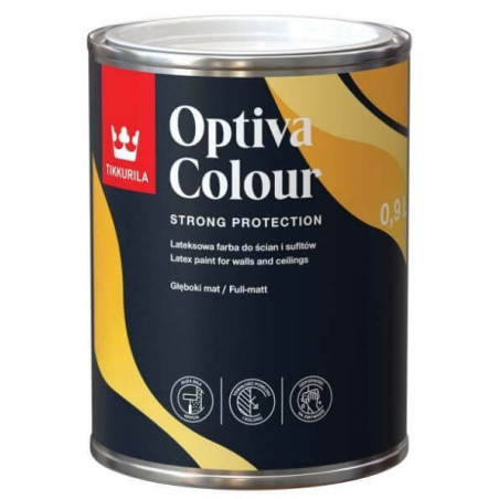 Farba Lateksowa Optiva Color Baza-C 0,9L Tikkurila