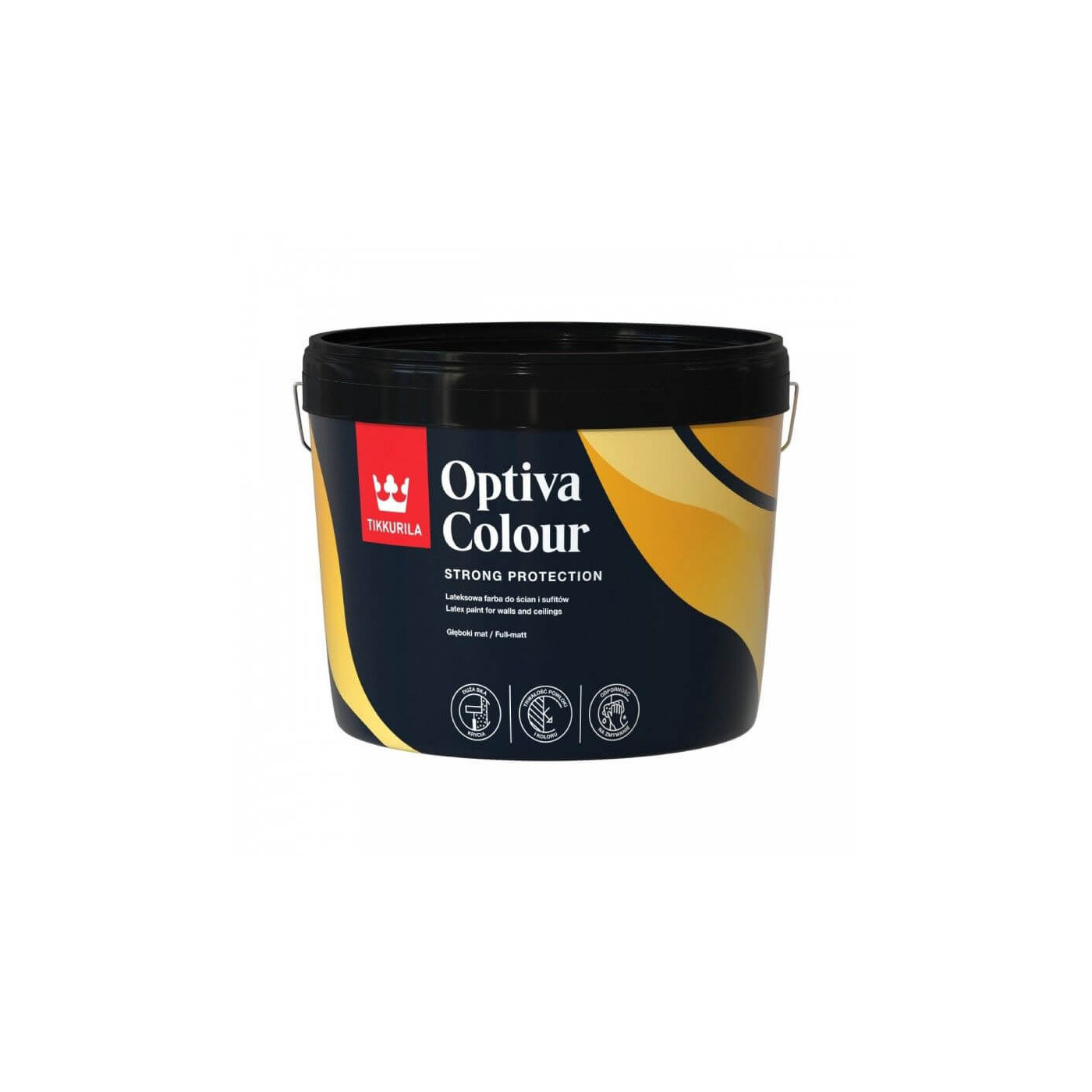 Farba Lateksowa Optiva Color Baza-C 9L Tikkurila Farba Lateksowa Optiva Color Baza-C 9L Tikkurila