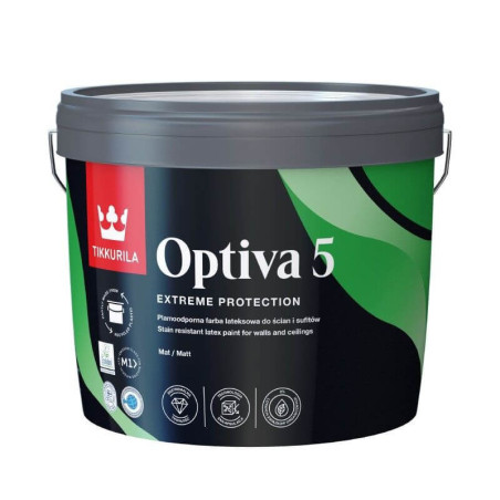 Farba Lateksowa Optiva Matt 0,45L Baza-C Tikkurila