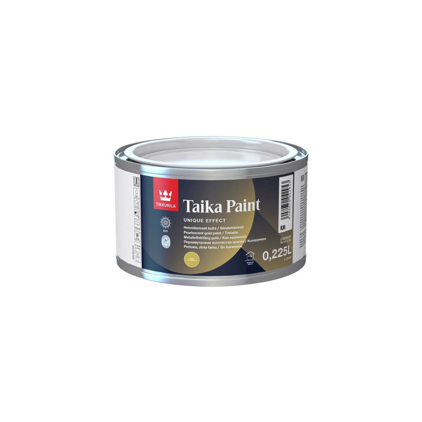 Farba Perłowa Taika Pearl Paint Złota 0,225L Tikkurila Farba Perłowa Taika Pearl Paint Złota 0,225L Tikkurila