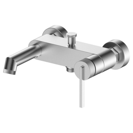 Bateria Wannowa Ścienna Bez Zestawu Prysznicowego Ori Nikiel Szczotkowany 08030N Emporia