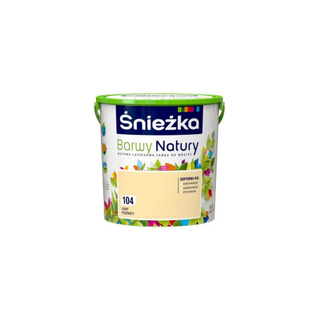 Farba Lateksowa Barwy Natury Łany Pszenicy 2,5L Śnieżka