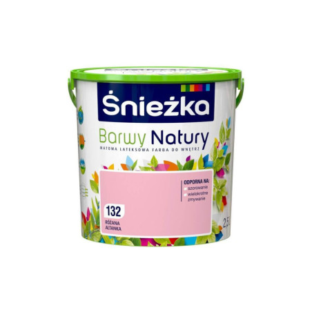 Farba Lateksowa Barwy Natury Różana Altanka 2,5L Śnieżka