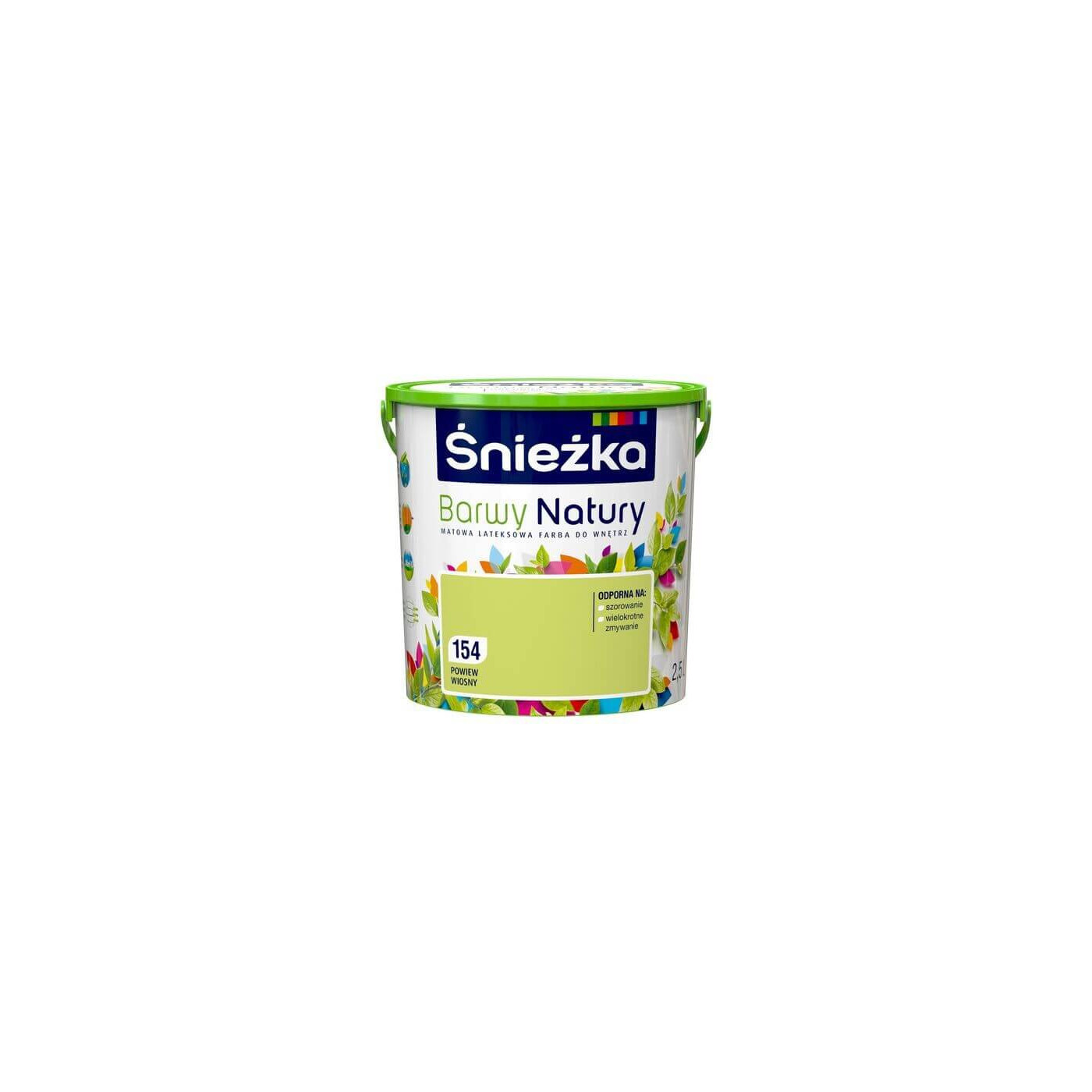 Farba Lateksowa Barwy Natury Powiew Wiosny 5L Śnieżka Farba Lateksowa Barwy Natury Powiew Wiosny 5L Śnieżka