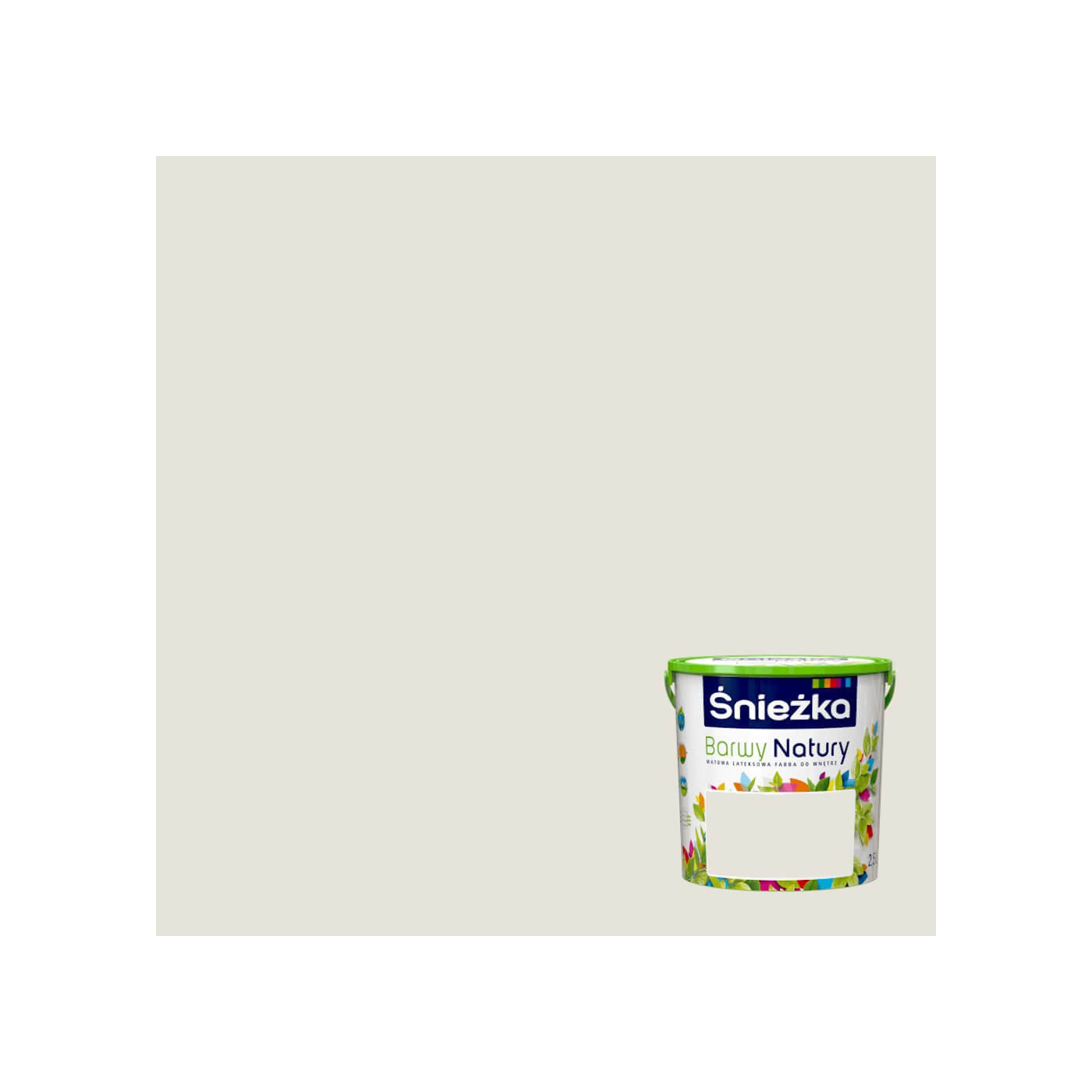 Farba Lateksowa Barwy Natury Stalowe Magnolie 5L Śnieżka Farba Lateksowa Barwy Natury Stalowe Magnolie 5L Śnieżka