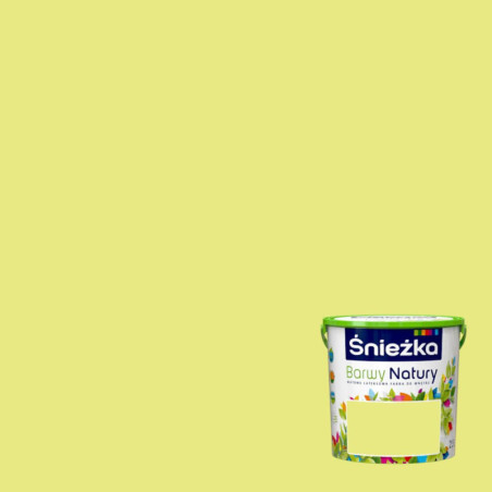 Farba Lateksowa Barwy Natury Wiosenny Liść 5L Śnieżka