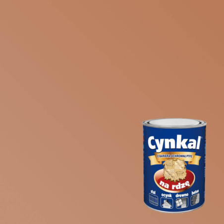 Farba Do Metalu Cynkal Miedziany Metaliczny 0,7L Malexim