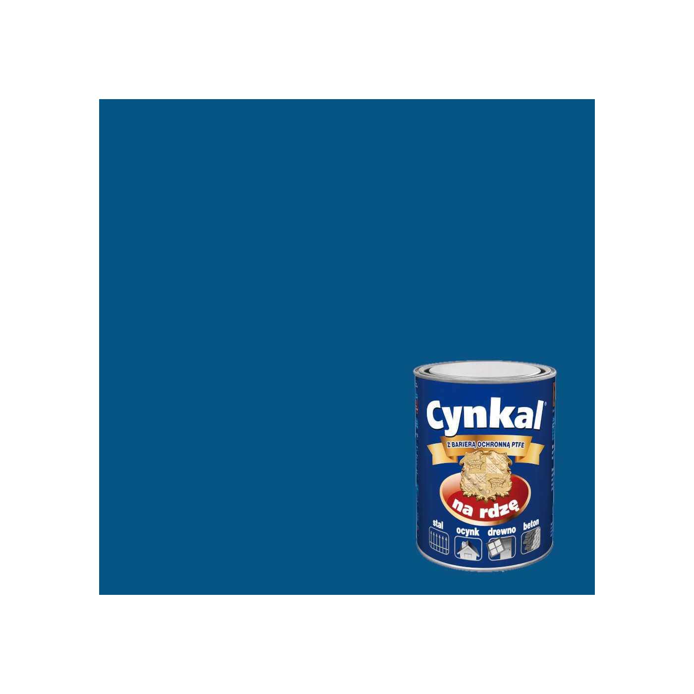 Farba Do Metalu Cynkal Niebieski Ciemny 0,7L Malexim Farba Do Metalu Cynkal Niebieski Ciemny 0,7L Malexim