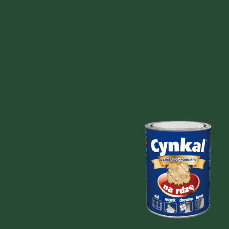 Farba Do Metalu Cynkal Zielony 0,7L Malexim