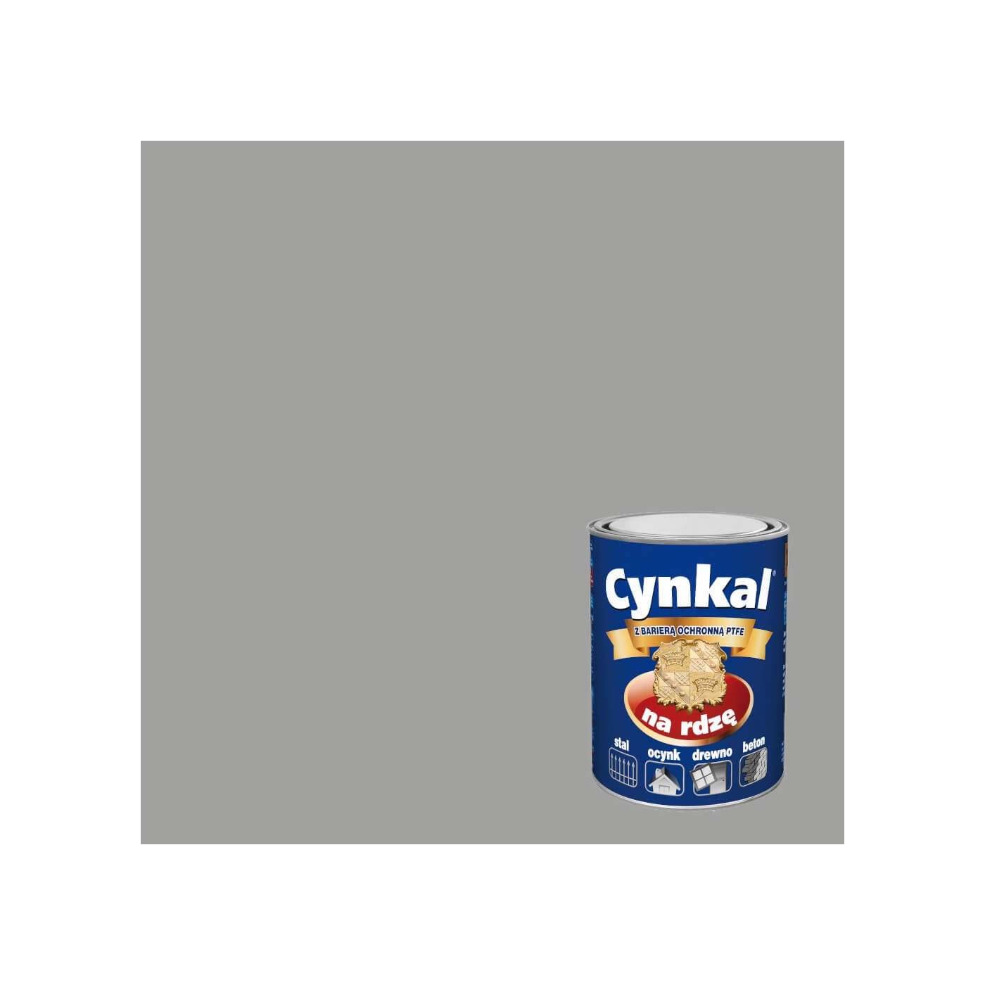 Farba Do Metalu Cynkal Aluminiowy 10L Malexim Farba Do Metalu Cynkal Aluminiowy 10L Malexim