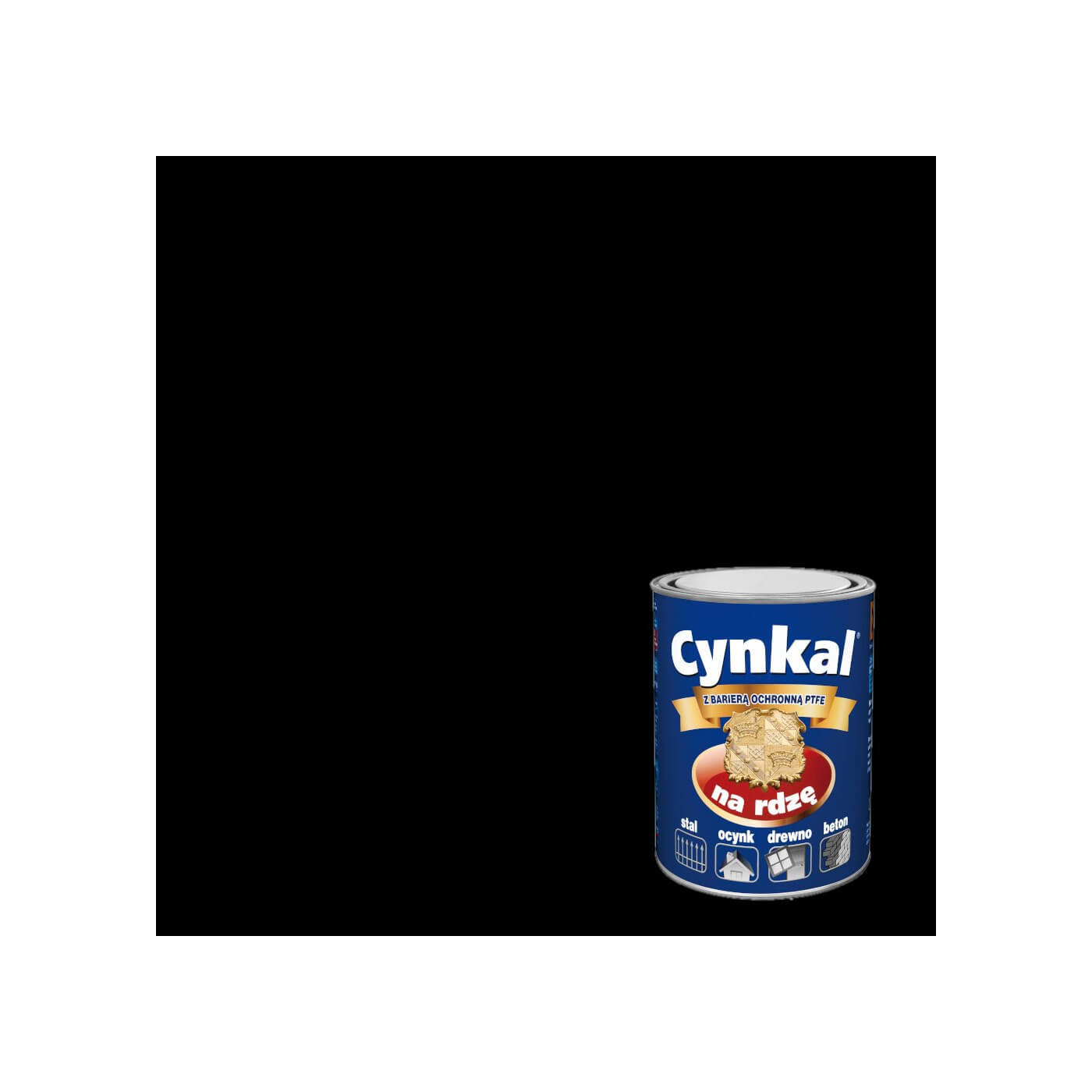 Farba Do Metalu Cynkal Czarny 10L Malexim Farba Do Metalu Cynkal Czarny 10L Malexim