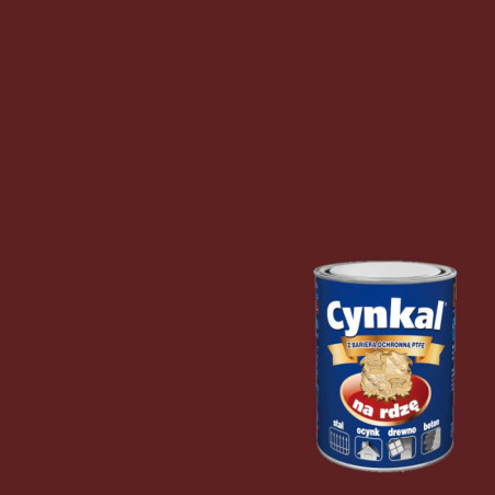 Farba Do Metalu Cynkal Czerwony Tlenkowy 2,5L Malexim